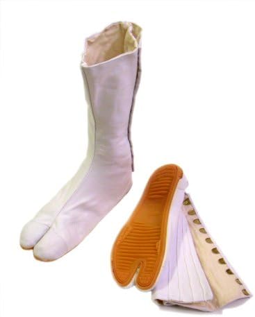 RIKIO White Jika-Tabi (outdoor tabi - jikatabi)