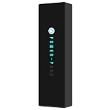 iPhone4なら8回フル充電可能！大容量12,000mAhバッテリー ルックイースト POWER-POND 新色ブラック LE-UBT12K-BK