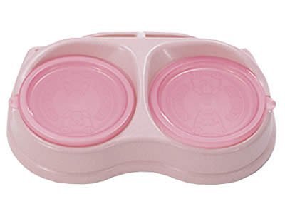 リッチェル フタ付きツイン食器 ピンク