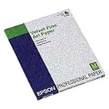 Epson S041636 8.5inx11in Velvet Fine Art Paper (20-Sheets)