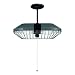 Westinghouse 64786 Garage Lighting Two-Light Twin Turbo Adjustable Pendant Fixture with Pull Chain, Torque Gray