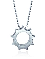 Alex Woo "Little Seasons" Sterling Silver Sun Pendant Necklace, 16"