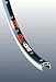 Rim Alloy Sun 26X1.50 Cr18 Black 32H