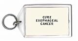 Cure Esophageal Cancer Keychain