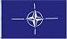 NATO (North Atlantic Treaty Org) Flag - 3 foot by 5 foot Polyester (NEW)