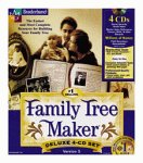 Family Tree Maker Deluxe 5.0 (4 CD Set)