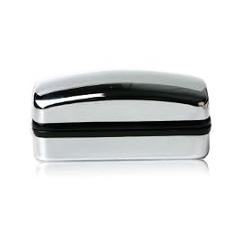 Chrome Silver Cufflink Cuff Link with Presentation Box by 