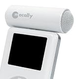 Macally PodWave Portable iPod Speakers - White