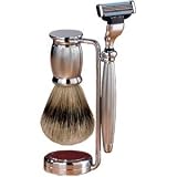Chrome Barley Shave Set