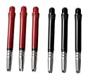 Spinning Black Nylon Shafts - 2 sets (2BA Medium)