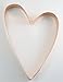 The Fussy Pup Large Heart Cookie Cutter 6 Inch Handcrafted in USA