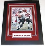 Warrick Dunn Autographed Tampa Bay Buccaneers 8" x 10" Custom Framed Photograph