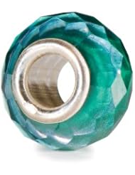 Novobeads Dream Lagoon Mini CZ Cubic Zirconia Charm Bead - Made in USA w imported materials - Fits all major bead bracelets