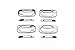 PUTCO 400011 Chrome Trim Door Handle Cover