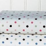 Carter's Super Soft Printed Changing Pad Cover - Pink/Green Dot