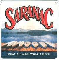 Matt Brewing Company Saranac Paperboard Coasters - Set of 4