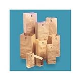 10# Kraft Brown Heavy-Duty Paper Bags - 6 5/16 x 4 3/16 x 13 3/8 (DRO80042)