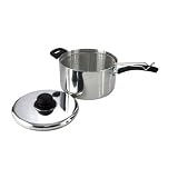 Sapphire Polished Deep Chip Pan Size: 25cm
