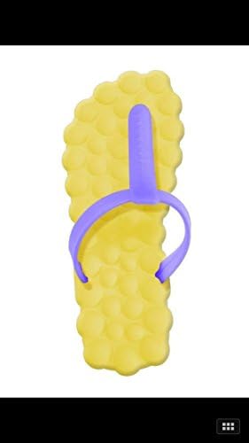 Timberred Cloud Beach Flip Flop Yellow (Large (size 8-size 9))