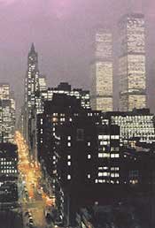 Purple Skies, Art Poster by Geoffrey Clifford