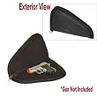 Black Soft Sided Handgun Case - Sporting Goods > Gun Cases > Black Color