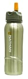 Gaiam 750ml Aluminum Water Bottle (Tree of Life, Poly Loop Cap)