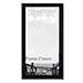 Adeco 10x20 inch Matted Black Wood Decorative 1.25 Inch Wide Margin Panoramic Wall Hanging Print Picture Photo Frame - Made to Display 10 x 20 Poster or Photo, Horizontal or Vertical