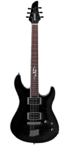 Childrens Toyshop  Musical Instruments : Yamaha RGX520FZ - Transparent Black Finish