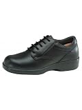 Womens Apex Black Conform Lace Comfort Shoe (Relieves Bunions, Hammertoes and other foot pain) Recommended for diabetes and arthritis
