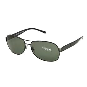 AUTHENTIC BURBERRY SUNGLASSES B 3021 BLACK 1043 81