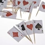 Playing Card Food Picks