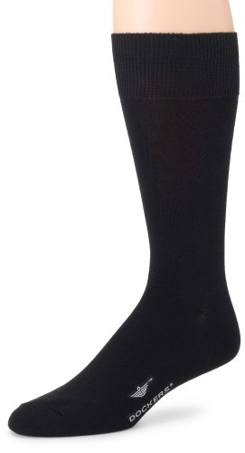 Dockers Men's 3-Pack Performance Dress Flat Knit Socks Socks