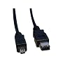ABC Products Firewire 4-6 pin IEEE-1394 DV ilink Lead Cable for JVC Camcorders Camcorder Video Camera VC-VDV206U GR-D20EK, GR-D23, GR-D23E, GR-D23EK, GR-D31, GR-D31EK, GR-D33, GR-D34E, GR-D53EK, GR-D73EK, GR-D93EK, GR-D230EK, GR-D240, GR-D250, GR-D260, GR-D290EK, GR-D340EK, GR-D390EK, GR-DF420EK, GR-DF470EK, GR-DV3, GR-DVL10EK, GR-DVL20EK, GR-DVL108, GR-DVL157, GR-DVL166, GR-DVL257, GR-DVL357, GR-DVL557, GR-DVL2000EK, GR-DVL9000EK, GR-DVL9100EK, GR-DVL9200EK, GR-DVL9500EK, GR-DVL9600EK, GR-DVL9700EK, GR-DVL9800EK, GR-DVM5, GR-DVP3EK, GR-DVX4, GR-DVX7, GR-DVX7EK, GR-DVX8EK, GR-DVX9EK, GR-DVX10EK, GR-DVX25EG, GR-DX27, GR-DX28, GR-DX57, GR-DX97, GR-DX307, GR-X5EK, GR-PD1EK, GZ-MG155EK, GZ-MG175EK, GZ-MG275EK, GZ-MG575EK