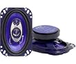 Pyle PL463BL 4"x 6" Three-Way Tri-axial Speakers (Pair)