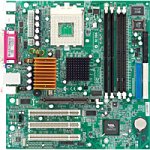Childrens Toyshop  Computer : MSI KM2M Combo-L - Motherboard - micro ATX - KM266 - Socket A - UDMA133 - Ethernet - video - 6-channel audio