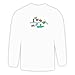 Long Sleeve T-shirt with pool, birds, swimming