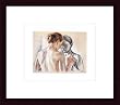 Art Poster Wood Framed Print - Study for - Artist: Francine van Hove- Poster Size: 12 X 10