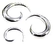 316L Surgical Stainless Steel Tribal Plug, 4g - Sold as a Pair