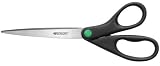 Westcott Kleenearth Recycled Stainless Steel Shears, 9 Inches, Black (13138)