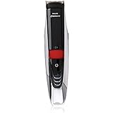Philips Norelco BeardTrimmer 9100 with laser guide for beard stubble and mustache (Model # BT9285/41)