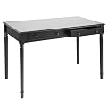 2-Drawer Writing Desk-Black