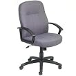 Boss - Boss Mid Back Fabric Gray Chair