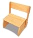 Large Natural Flip Stool By KidKraft