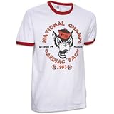 1983 North Carolina State Wolfpack NCAA Football National Champions S S Ringer T-Shirt at ChampionsAgain
