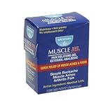 WATER JEL MUSCLE PAIN RELIEF GEL INDIVIDUAL PACKETS 24/BOX