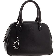 Lauren Ralph Lauren Newbury Satchel,Black,One Size
