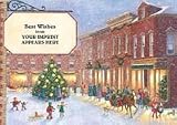 Office Supplies & Practice Mkt Holiday Card Yesteryear Greet 5 1/2x7 3/4 25/pk - Model H58315