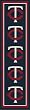 Minnesota Twins 2'1" x 7'8" Premium Runner Rug