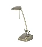 Envalencia An Antique Brass Desk Lamp