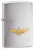 Zippo "Navy Wings" Emblem Chrome Lighter, 280NW